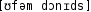 Grafik mit phonetischer Transkription des Belegs