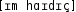 Grafik mit phonetischer Transkription des Belegs