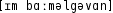Grafik mit phonetischer Transkription des Belegs