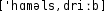 Grafik mit phonetischer Transkription des Belegs