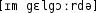 Grafik mit phonetischer Transkription des Belegs