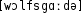 Grafik mit phonetischer Transkription des Belegs