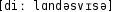 Grafik mit phonetischer Transkription des Belegs