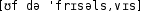 Grafik mit phonetischer Transkription des Belegs