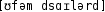 Grafik mit phonetischer Transkription des Belegs