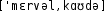 Grafik mit phonetischer Transkription des Belegs
