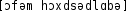 Grafik mit phonetischer Transkription des Belegs