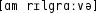 Grafik mit phonetischer Transkription des Belegs
