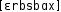 Grafik mit phonetischer Transkription des Belegs