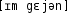 Grafik mit phonetischer Transkription des Belegs