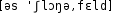 Grafik mit phonetischer Transkription des Belegs