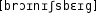 Grafik mit phonetischer Transkription des Belegs