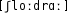 Grafik mit phonetischer Transkription des Belegs