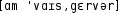 Grafik mit phonetischer Transkription des Belegs