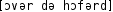 Grafik mit phonetischer Transkription des Belegs