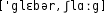 Grafik mit phonetischer Transkription des Belegs