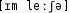 Grafik mit phonetischer Transkription des Belegs