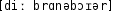 Grafik mit phonetischer Transkription des Belegs