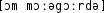 Grafik mit phonetischer Transkription des Belegs
