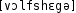 Grafik mit phonetischer Transkription des Belegs