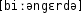 Grafik mit phonetischer Transkription des Belegs