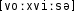 Grafik mit phonetischer Transkription des Belegs