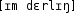 Grafik mit phonetischer Transkription des Belegs