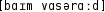 Grafik mit phonetischer Transkription des Belegs
