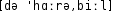 Grafik mit phonetischer Transkription des Belegs