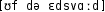Grafik mit phonetischer Transkription des Belegs