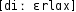 Grafik mit phonetischer Transkription des Belegs