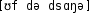 Grafik mit phonetischer Transkription des Belegs