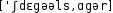 Grafik mit phonetischer Transkription des Belegs