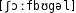 Grafik mit phonetischer Transkription des Belegs