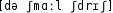 Grafik mit phonetischer Transkription des Belegs