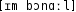 Grafik mit phonetischer Transkription des Belegs