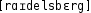 Grafik mit phonetischer Transkription des Belegs