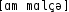 Grafik mit phonetischer Transkription des Belegs