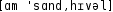 Grafik mit phonetischer Transkription des Belegs