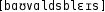 Grafik mit phonetischer Transkription des Belegs