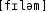 Grafik mit phonetischer Transkription des Belegs
