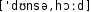 Grafik mit phonetischer Transkription des Belegs