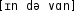 Grafik mit phonetischer Transkription des Belegs