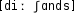 Grafik mit phonetischer Transkription des Belegs