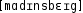 Grafik mit phonetischer Transkription des Belegs