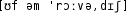 Grafik mit phonetischer Transkription des Belegs