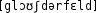 Grafik mit phonetischer Transkription des Belegs