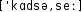 Grafik mit phonetischer Transkription des Belegs