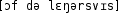 Grafik mit phonetischer Transkription des Belegs