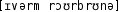 Grafik mit phonetischer Transkription des Belegs